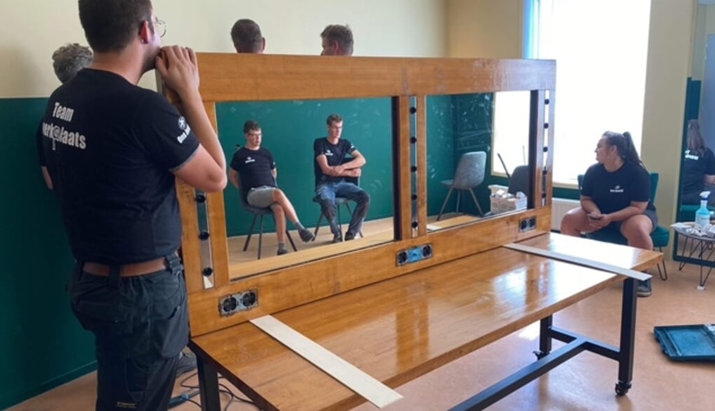 Schaffelaartheater opgeknapt door medewerkers ONS Bedrijf