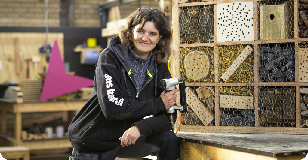 Afdeling Houtwerkplaats logo